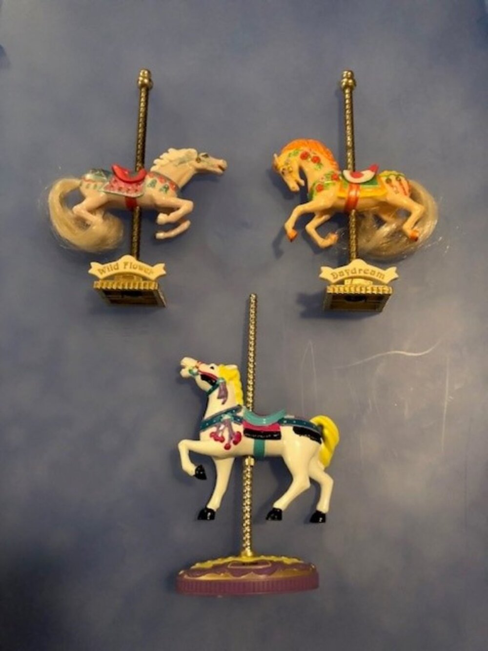Cake Toppers Vintage Carousel Horses